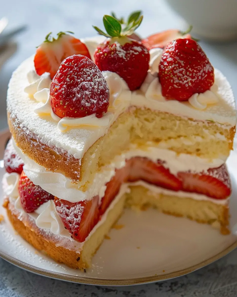 Japanese Strawberry Sponge Cake: The Delightfully Fluffy Dessert You’ll Love