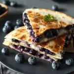 Blueberry Breakfast Quesadilla