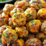 Irresistibly Easy Rotel Cream Cheese Sausage Balls Recipe