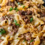 Philly Cheesesteak Pasta