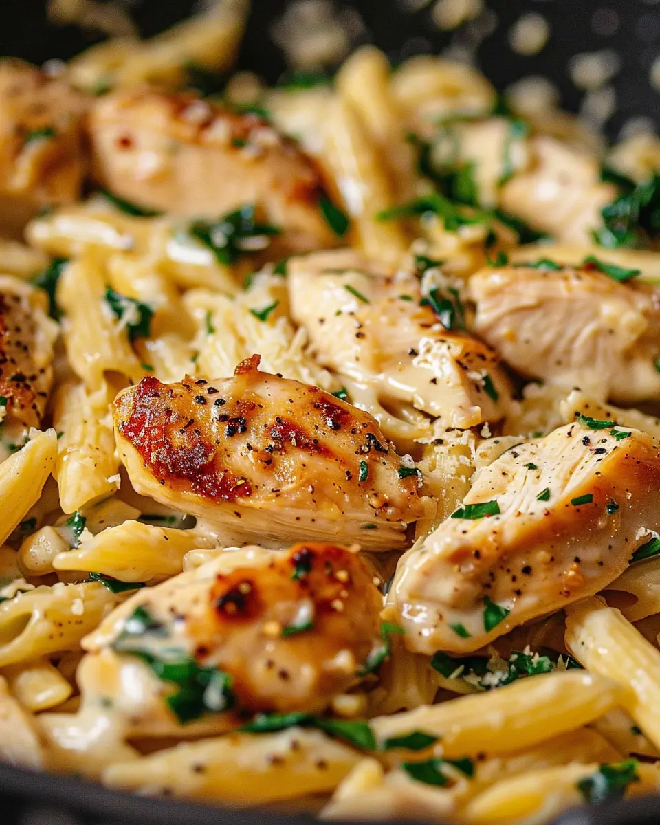 Healthy Garlic Parmesan Chicken Pasta: A Simple Weeknight Delight