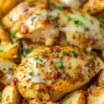 Garlic Parm Chicken & Potatoes