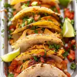 20 Minute Mini Baked Chicken Tacos