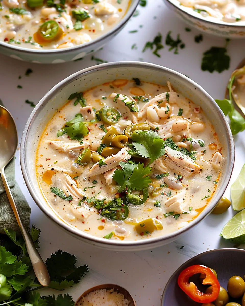High Protein White Chicken Chili: The Best Healthy Comfort Food