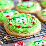 Grinch Crumbl Christmas Sugar Cookies