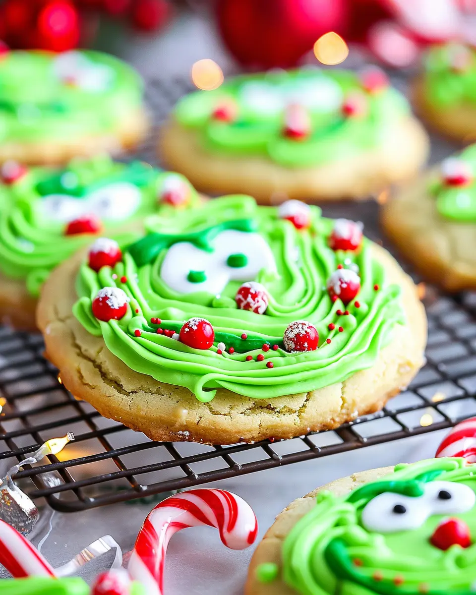 Grinch Crumbl Christmas Sugar Cookies: Easy Festive Treats to Love