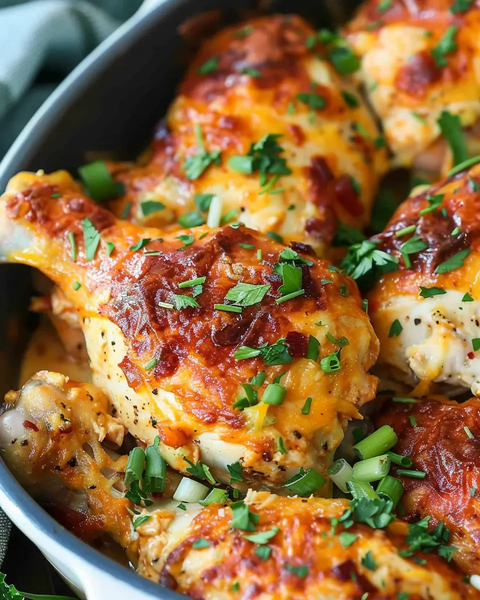 Million Dollar Chicken Bake: Easy Comfort Food with Turkey Bacon