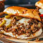 Philly Cheesesteak Sloppy Joes