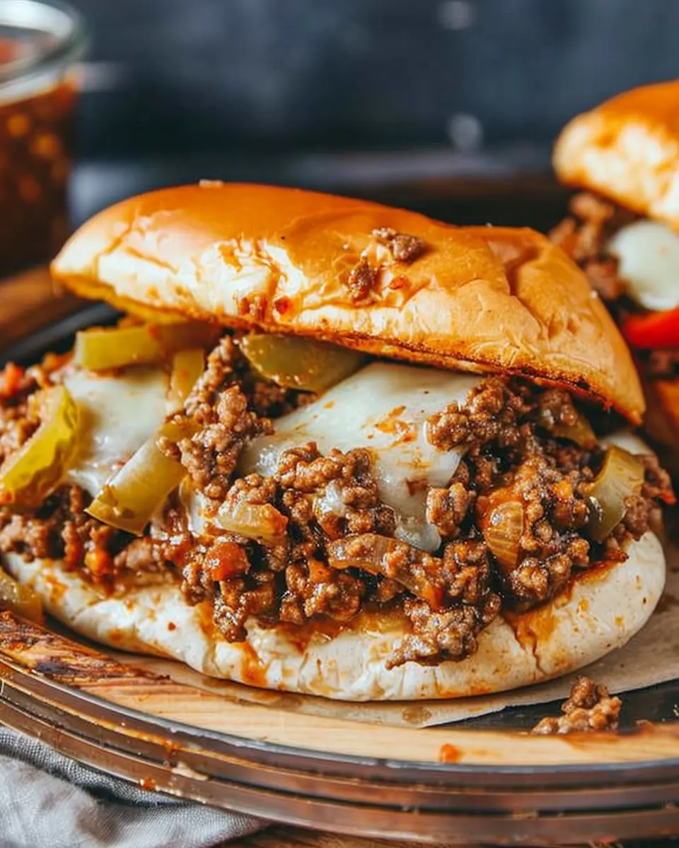 Philly Cheesesteak Sloppy Joes with Turkey Bacon: Easy and Indulgent