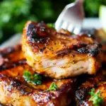 Grilled Boneless Pork Chops