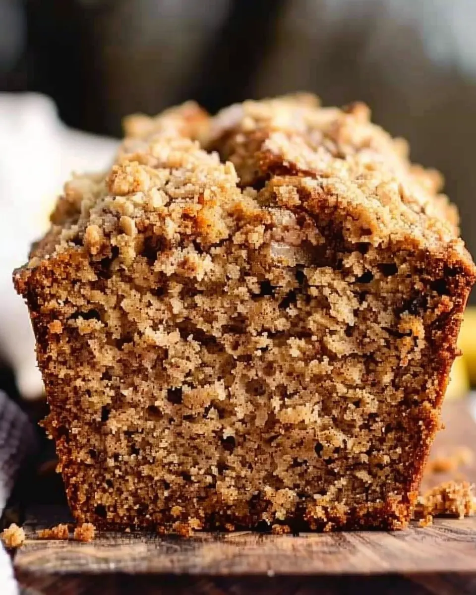 Whole Wheat Cinnamon Crunch Banana Bread