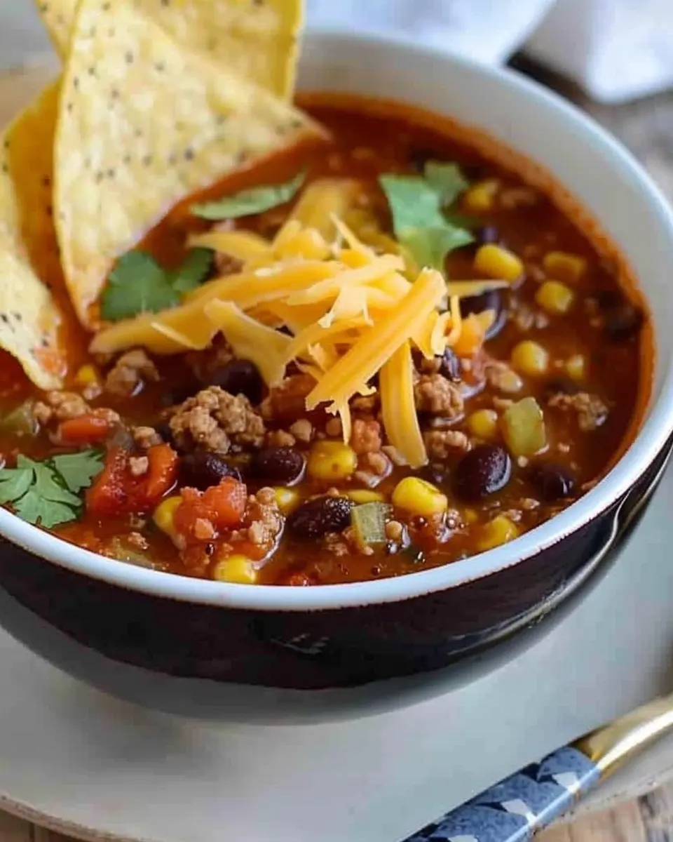 Family Favorite Taco Soup Recipe