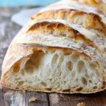 Rustic Italian Crusty Bread Recipe