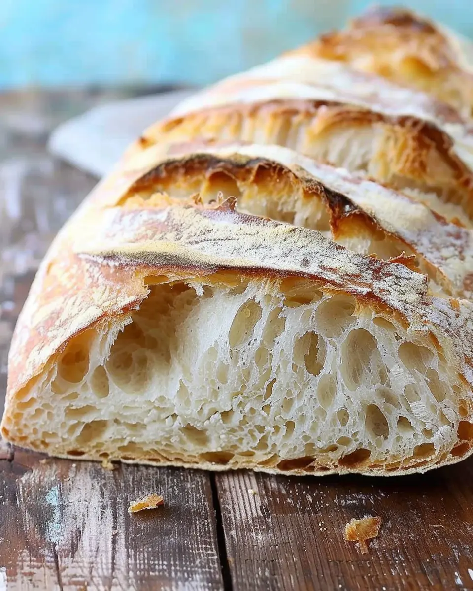 Rustic Italian Crusty Bread Recipe: Easy Steps for a Heartwarming Loaf