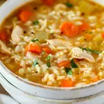 Easy Chicken and Rice Soup