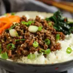 Delicious Korean Ground Beef Bowl