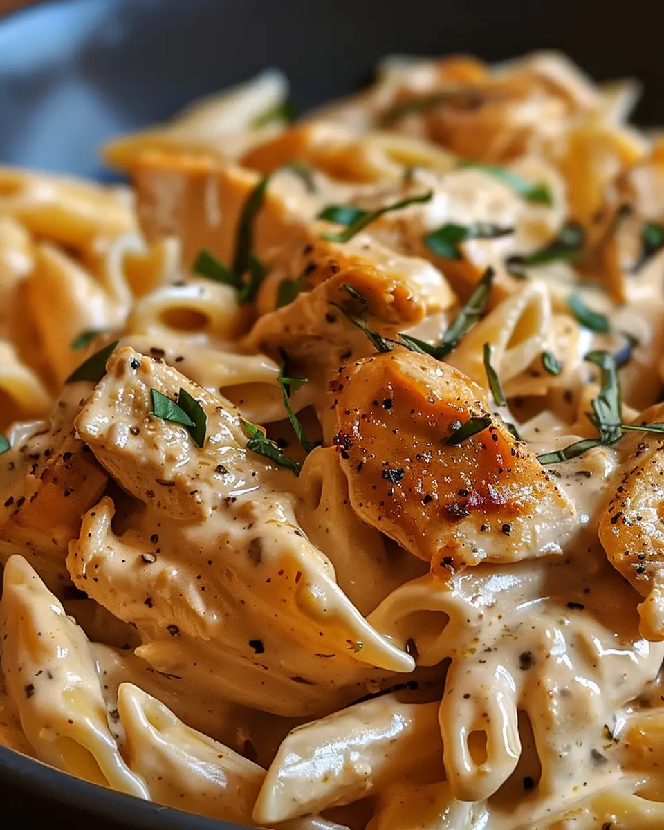 Creamy Cajun Chicken Pasta: Easy Recipe with Turkey Bacon Delight