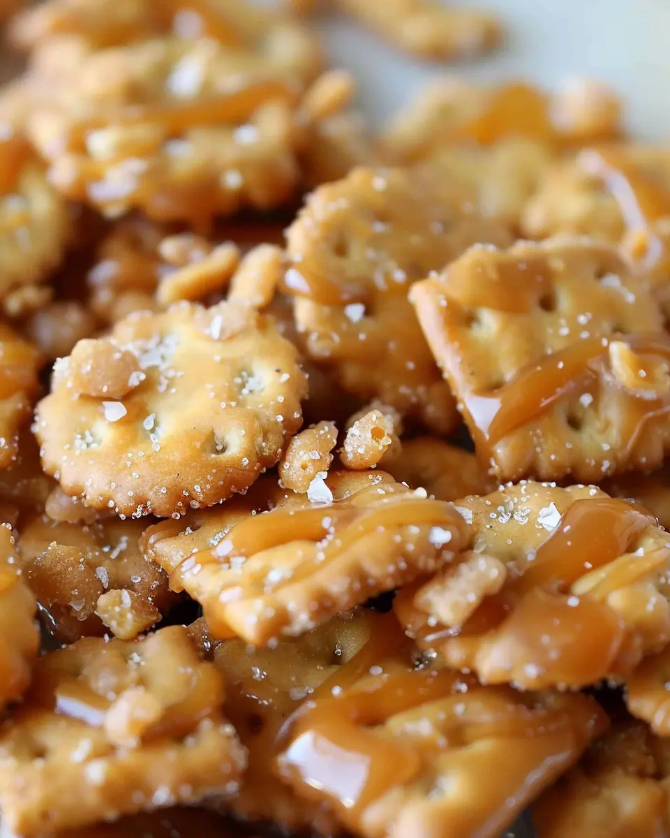 Salted Caramel Cracker Bites: Indulge in Homemade Delights