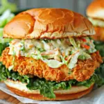 Crispy Chicken Caesar Sandwiches