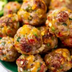 Jalapeno Popper Sausage Balls