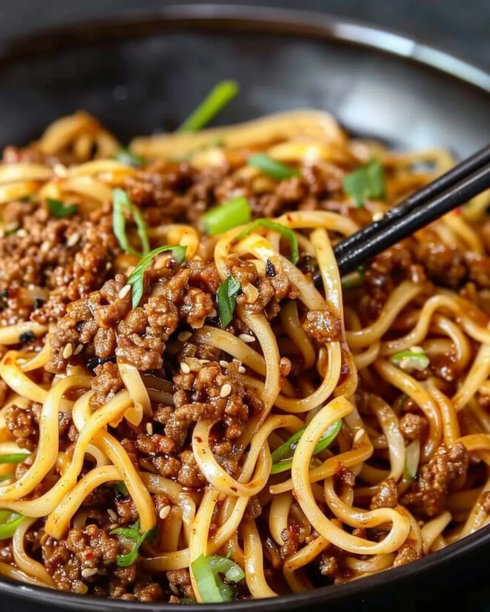 Mongolian Ground Beef Noodles: Easy Comfort Food for Everyone