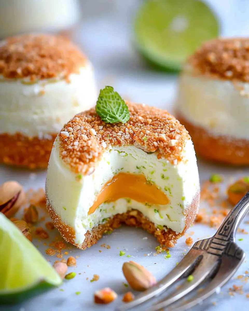 Pistachio and lime mini cheese cakes: Easy, indulgent treats at home
