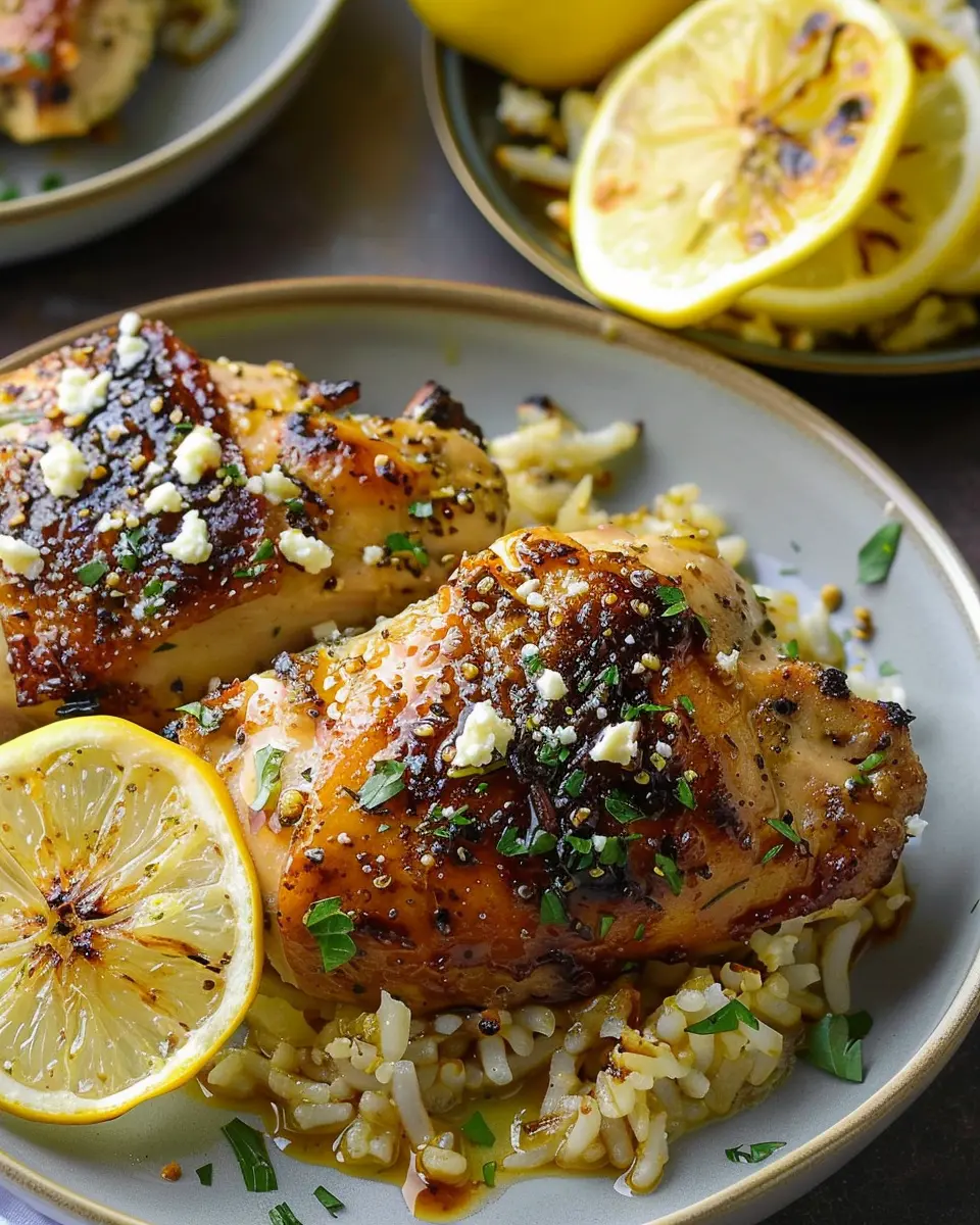 Greek Lemon Chicken: Juicy and Zesty Recipe for Home Cooks