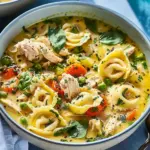 Chicken Tortellini Soup