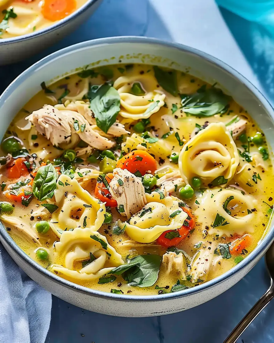 Chicken Tortellini Soup: Easy Comfort Food for Cozy Nights