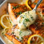 Creamy Salmon Piccata