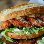 Crispy Chicken Caesar Sandwich