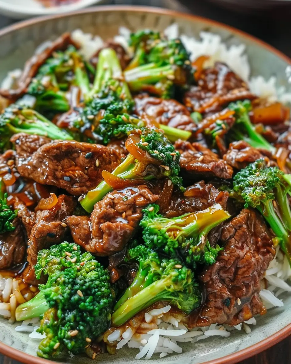 Chinese Beef and Broccoli
