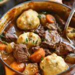 Beef Stew with Dumplings