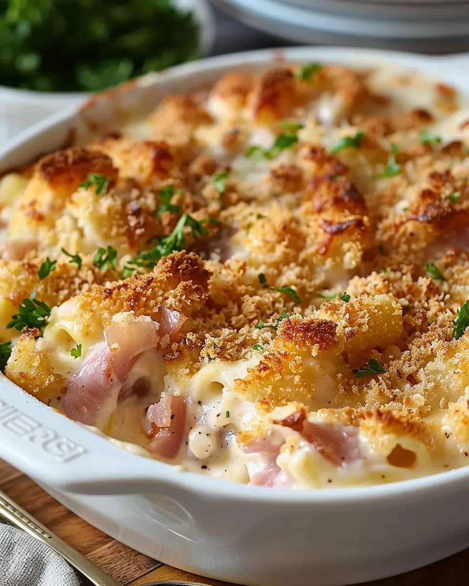 Delicious Chicken Cordon Bleu Casserole
