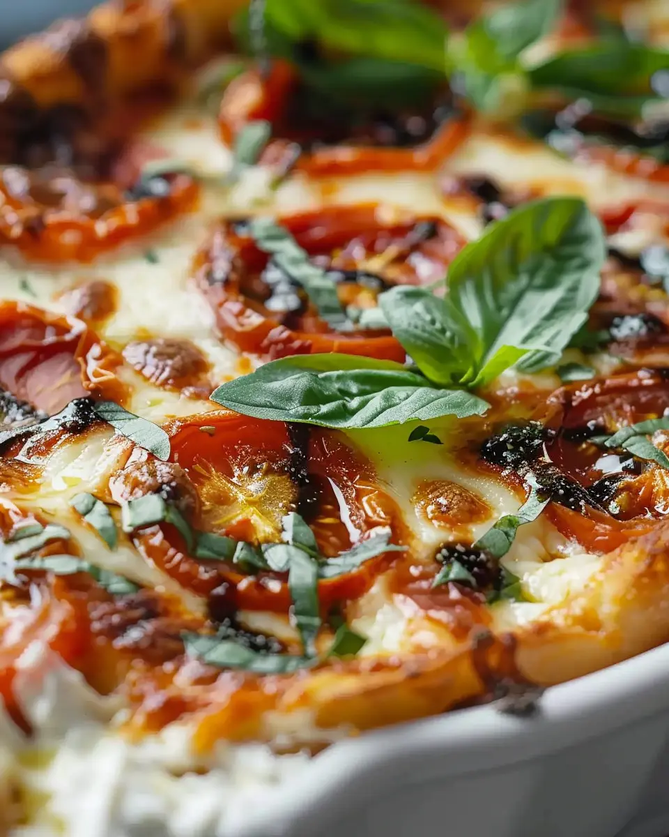 Three-Cheese Tomato Bruschetta Dip