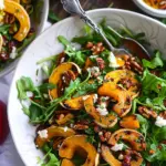 Delicata Squash Salad with Apple Cider Vinaigrette