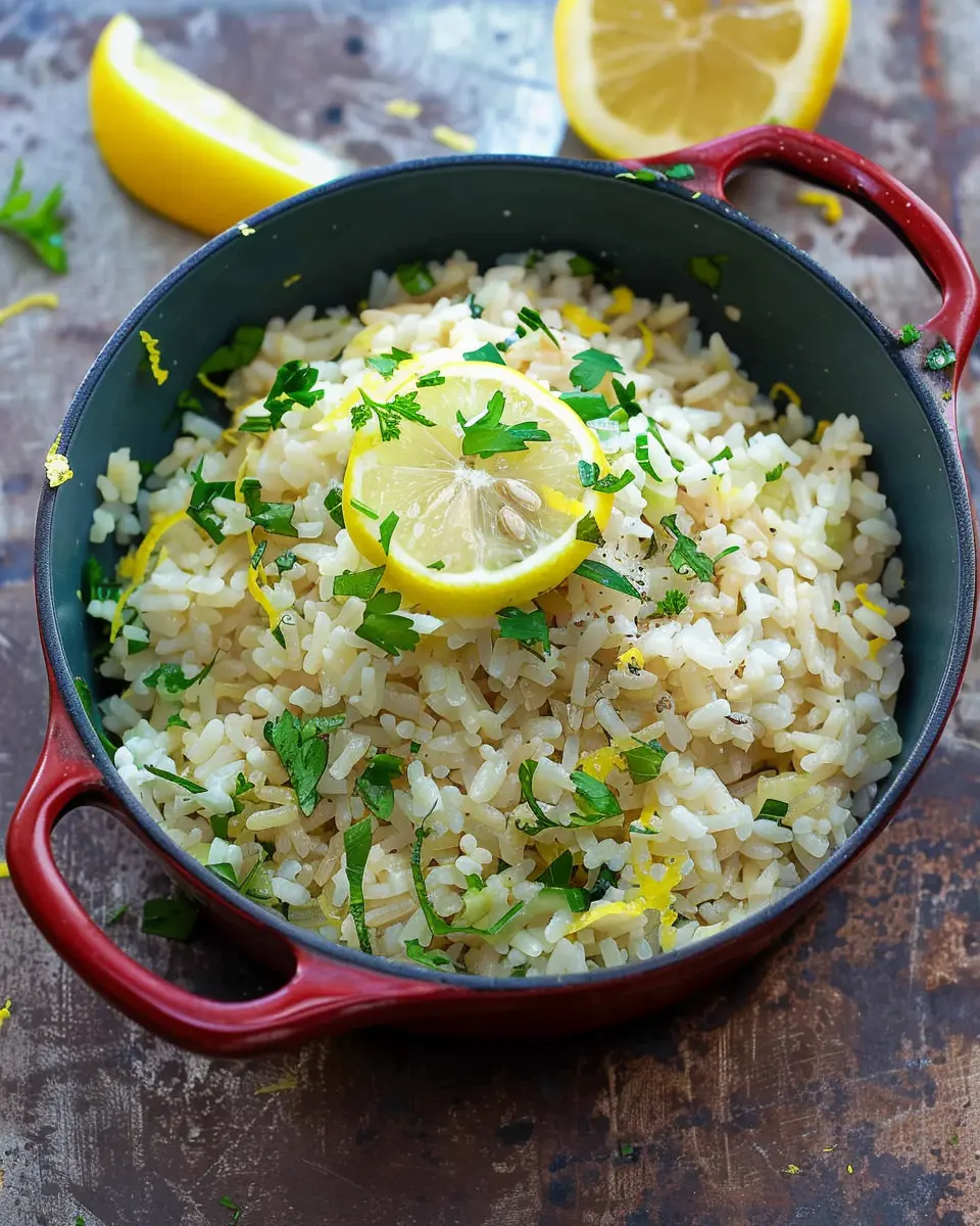 Greek Lemon Rice Recipe: The Best Easy Twist for Flavorful Meals