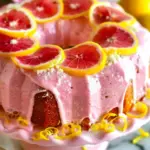 Pink Lemonade Pound Cake
