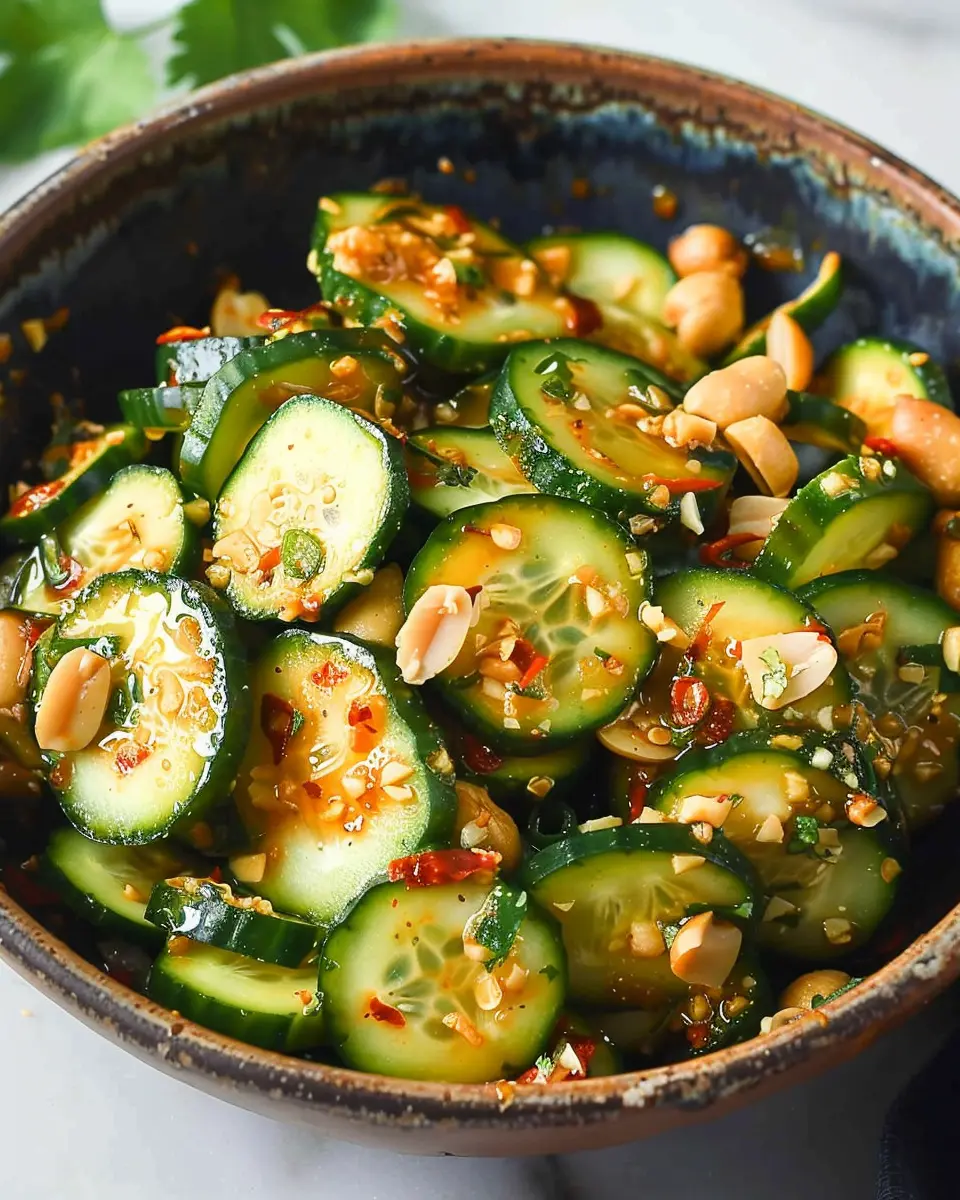 Spicy Peanut Cucumber Salad: A Refreshingly Bold Twist for Home Cooks