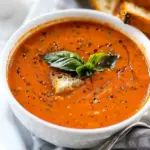 Roasted Tomato Basil Soup