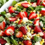 Strawberry Corn Salad