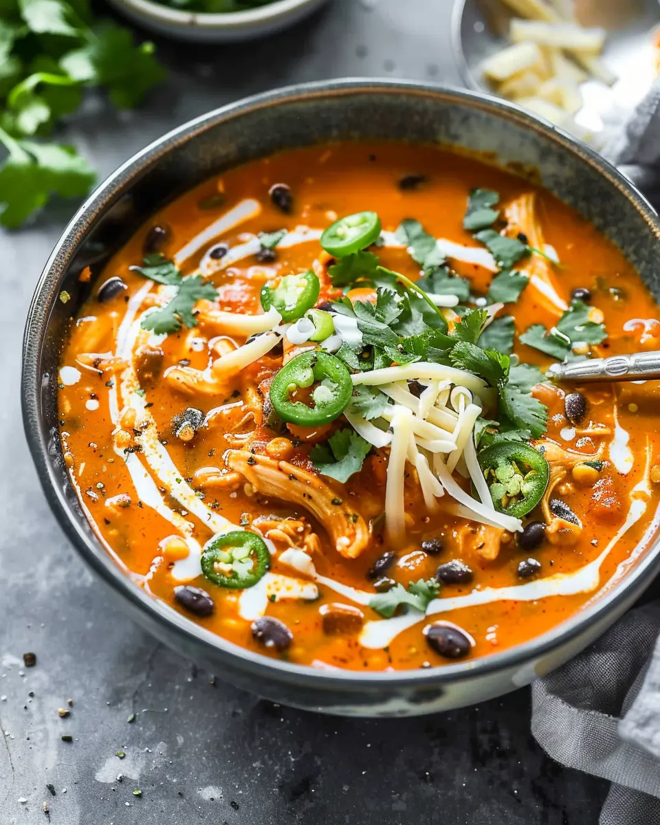 Chicken Enchilada Soup