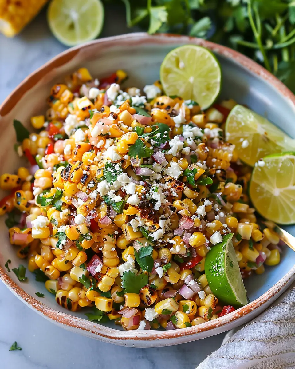 Mexican Street Corn Salad: A Fresh and Flavorful Twist