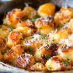 Baked Pumpkin Gnocchi with Thyme and Parmesan