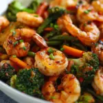 15-Minute Spicy Shrimp And Vegetable Stir-Fry