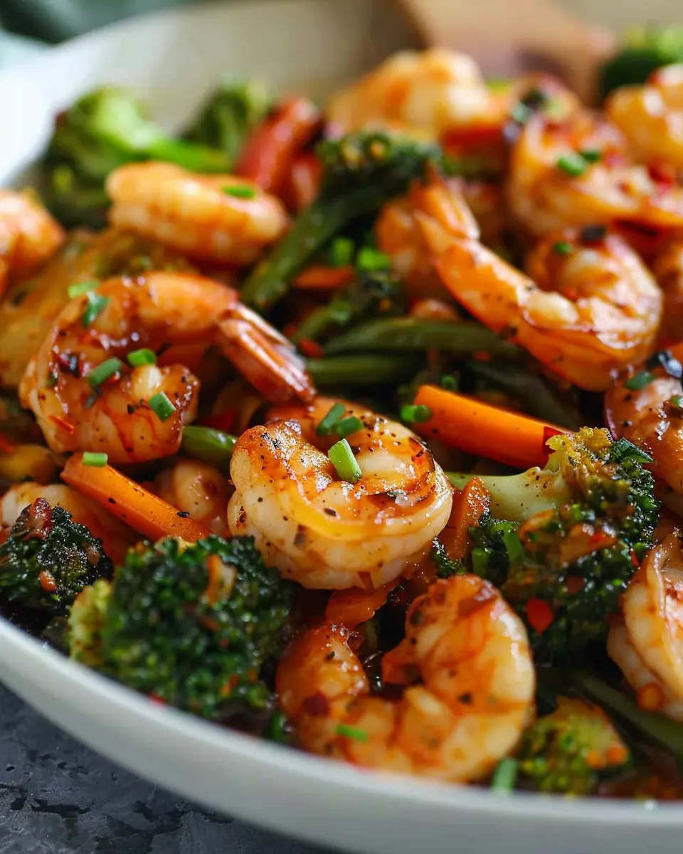 15-Minute Spicy Shrimp And Vegetable Stir-Fry for Easy Weeknight Meals