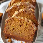 Pumpkin Bread with Maple Glaze