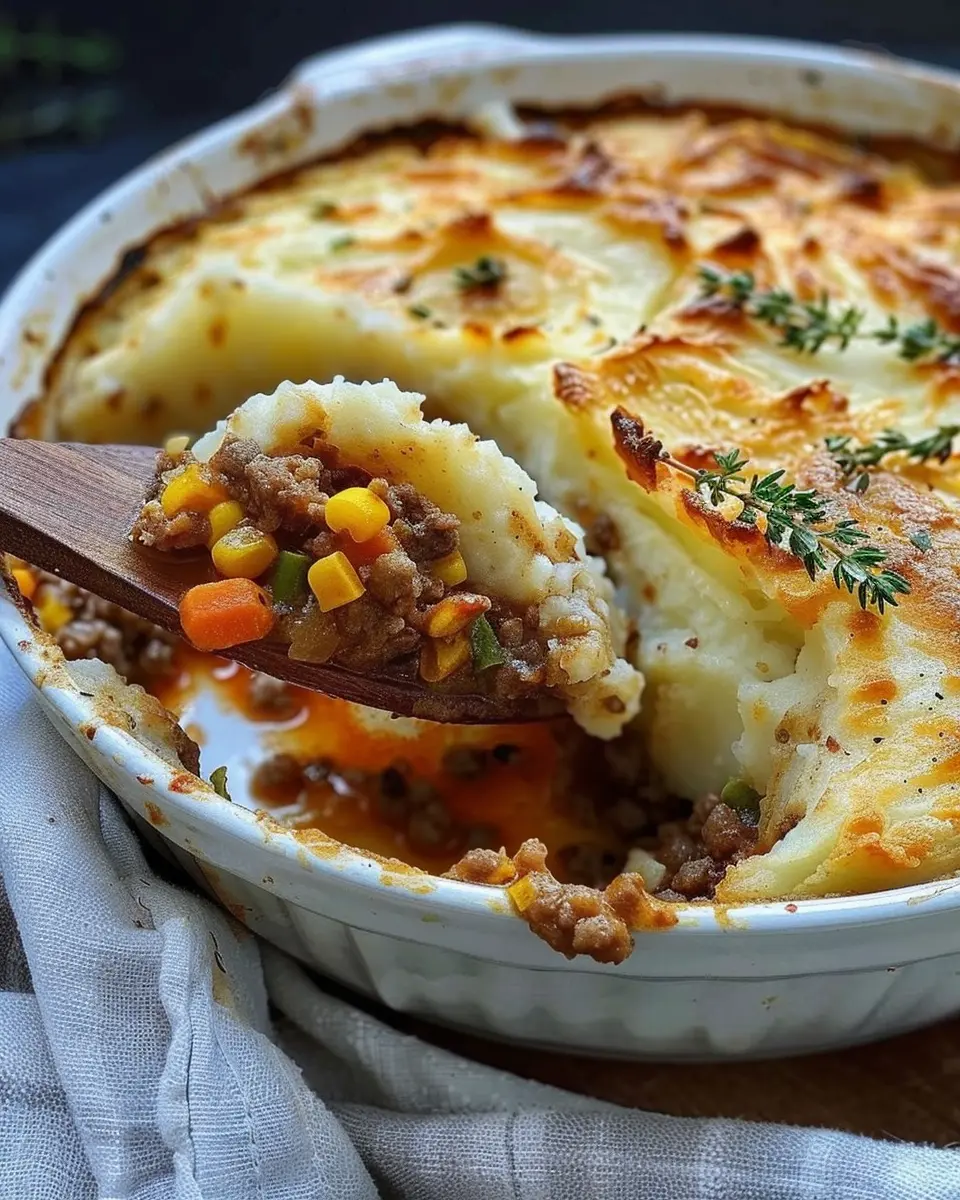 Lazy Shepherd’s Pie: Easy Comfort Food with Turkey Bacon and Chicken Ham