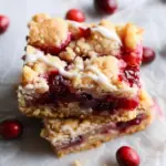 Cranberry Crumble Bars