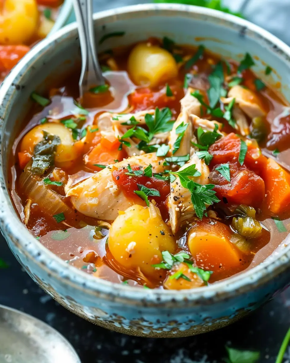 Slow Cooker Tuscan Chicken Stew: Easy Comfort Food for All